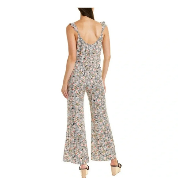 . Nwt! saltwater luxe flower jumpsuit - Picture 2 of 5